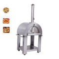 outdoor portable stainless steel pizza dome oven